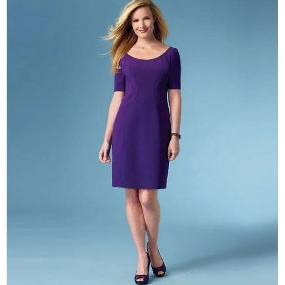 Tahari Purple  Dress